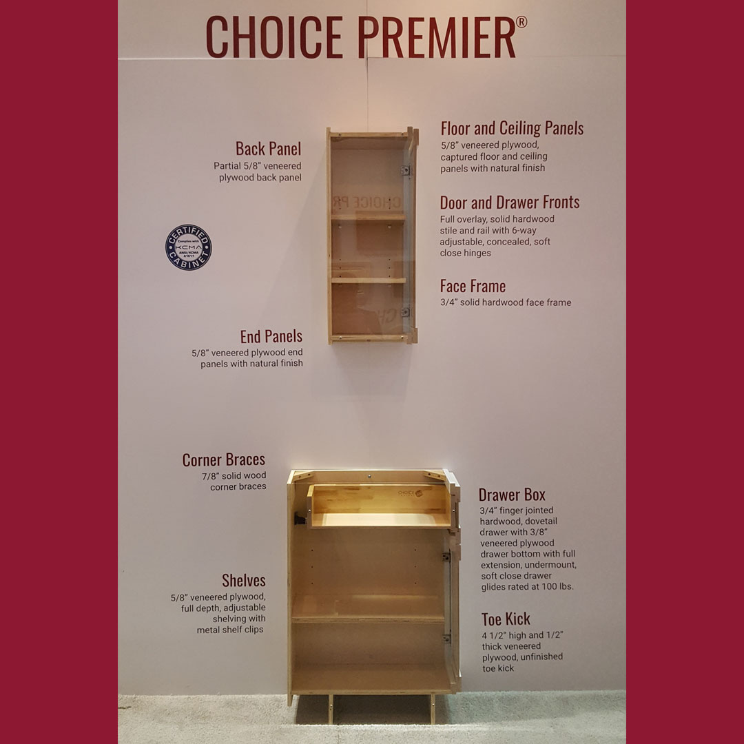 Choice Premier Cutaway Cabinet