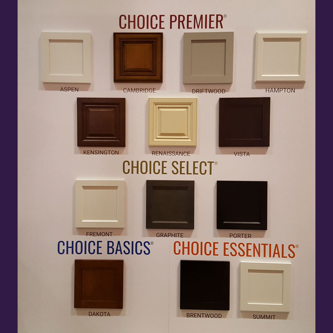 Choice Cabinet Door Style Selection