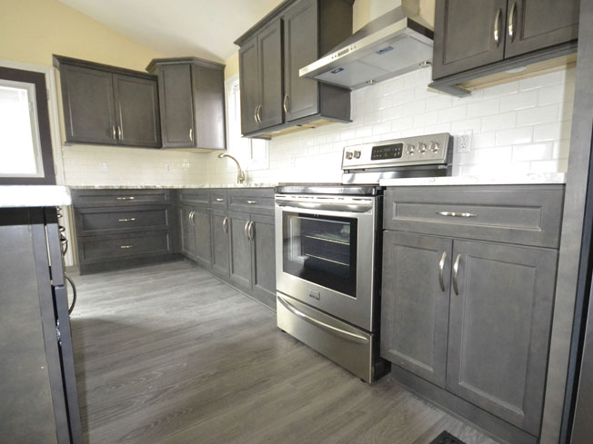 Gray Wood Stain Kitchen Cabinets Mycoffeepot Org