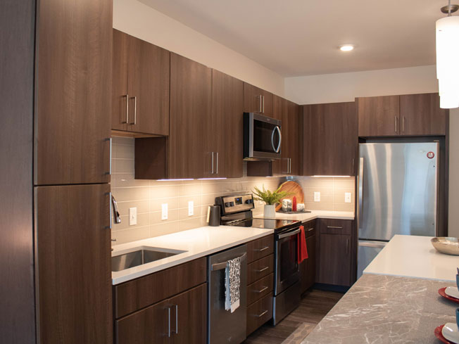 Affordable Kitchen Cabinets For Apartments Choice Cabinet Centric L Shape Kitchen