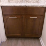Ashton Place Townhomes Lexington Brown Shaker Cabinet