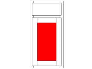 Cabinet Vocabulary Center Panel