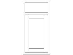 Cabinet Vocabulary Partial Overlay Door