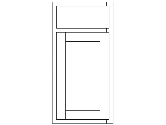 Cabinet Vocabulary Partial Overlay Door
