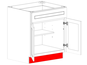 Cabinet Vocabulary Toe Kick
