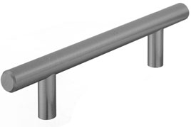 Decorative Hardware 6 inch bar pull satin nickel
