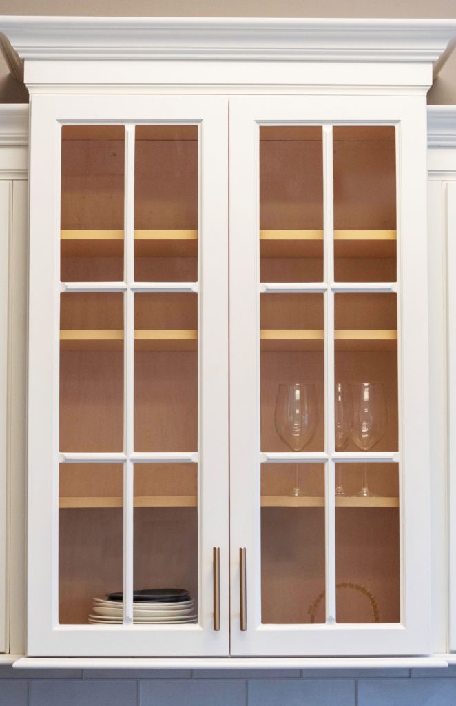 gray cabinets