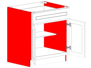 end panels cabinets