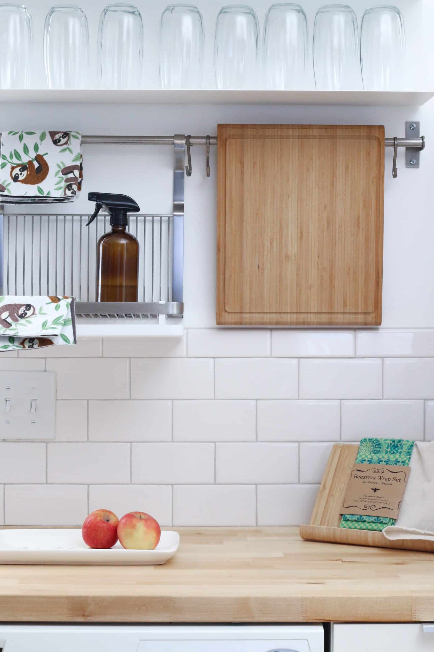 These Above-the-Sink Shelves Create Extra Kitchen Storage Out of