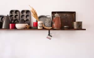 kitchen shelf