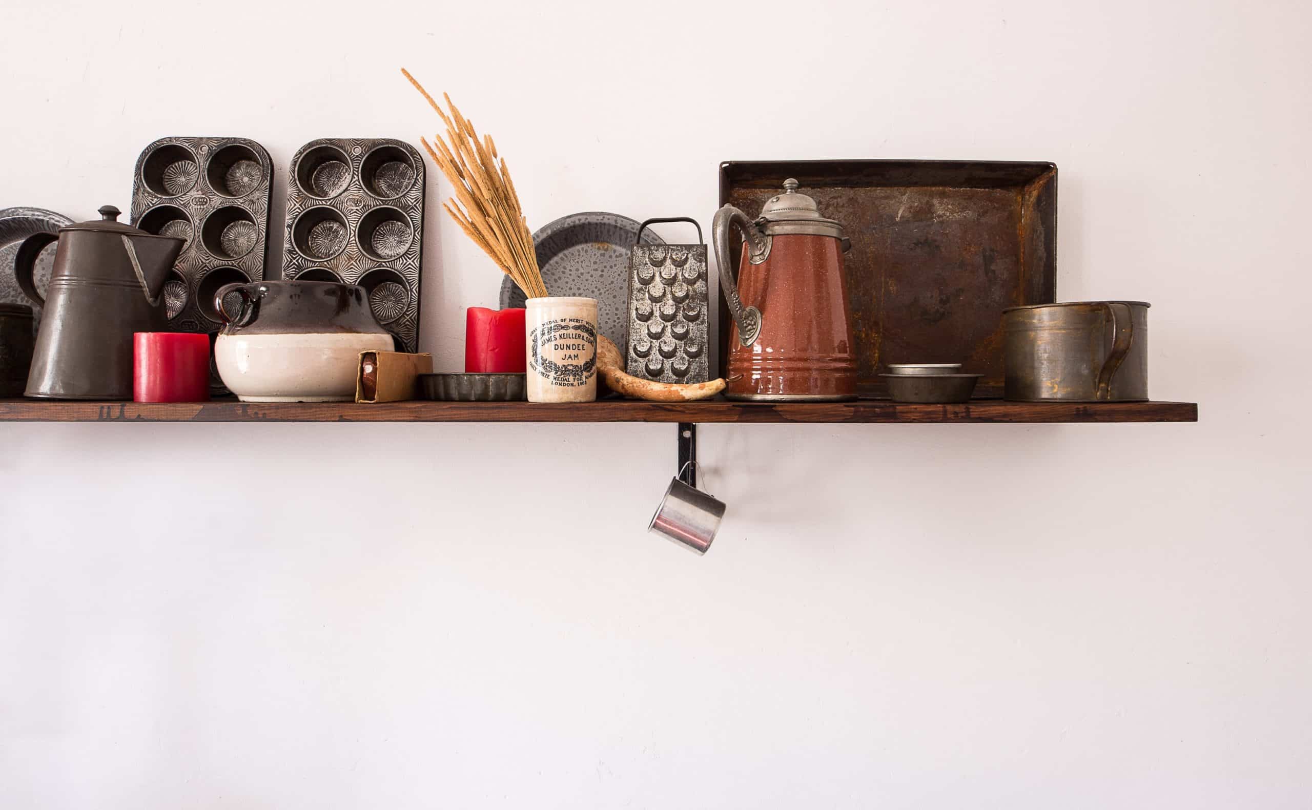kitchen shelf