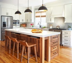 custom kitchen cabinet island