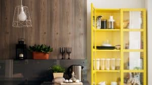 organizing kitchen cabinet