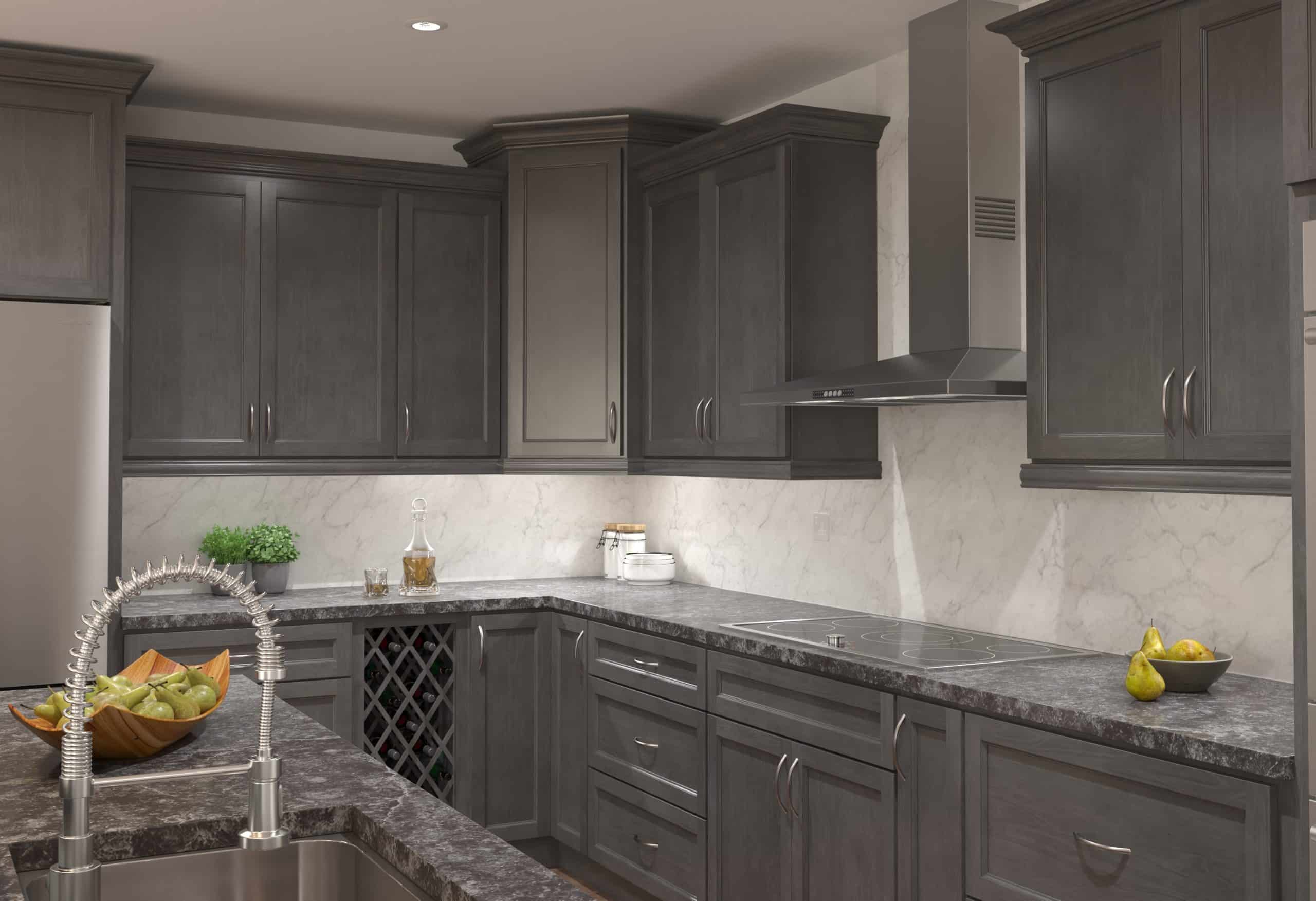 Backsplash Ideas That Match Grey Cabinets Choice Cabinet